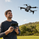 Drone Z908 PRO con control remoto profesional y accesorios