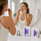 Tiras Blanqueadoras Moradas Smilekit