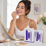 Tiras Blanqueadoras Moradas Smilekit