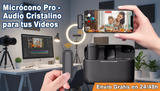 Oferta especial de micrófono lavalier inalámbrico en España