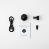 Contenido completo del paquete de la mini cámara WiFi inteligente