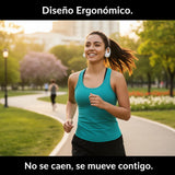 Auriculares anti-caída con Bluetooth y sonido de alta calidad