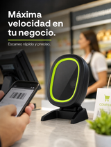 Lector de códigos de barras optimizando la eficiencia del negocio