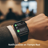 Smartwatch CD20 con notificaciones de llamadas y WhatsApp